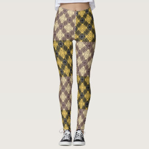 Chequered Pattern.02 Leggings
