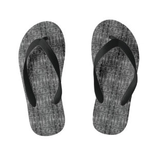 Chequered Pattern.06 Kid's Thongs