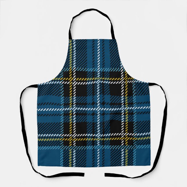 Chequered pattern apron (Front)