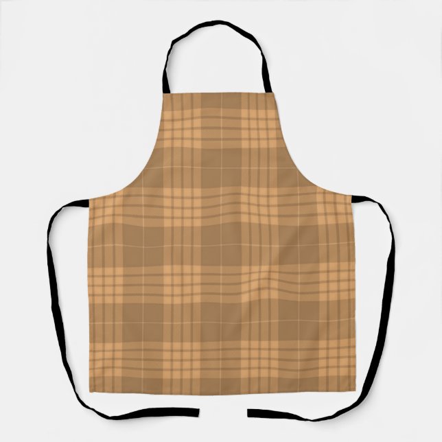 Chequered pattern apron (Front)