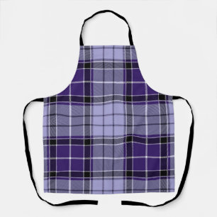Chequered pattern apron
