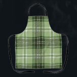 Chequered pattern apron<br><div class="desc">For true lovers of chequered</div>
