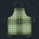 Chequered pattern apron<br><div class="desc">For true lovers of chequered</div>