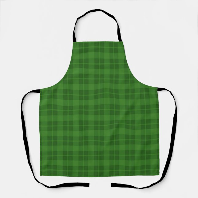 Chequered pattern apron (Front)