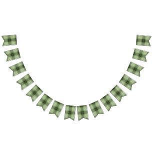 Chequered pattern bunting