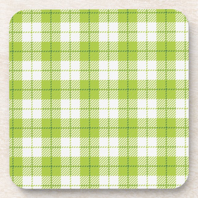 Chequered pattern coaster (Front)