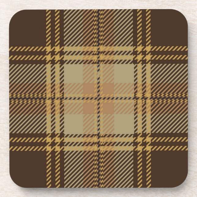 Chequered pattern coaster (Front)