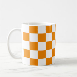 Chequered Pattern Coffee Mug