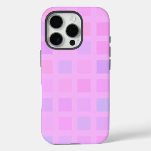 Chequered Pattern Design iPhone 16 Pro Case