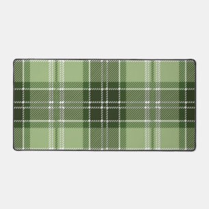 Chequered pattern desk mat