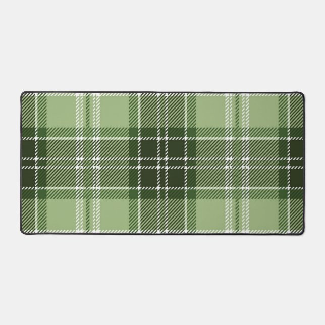 Chequered pattern desk mat (Front)
