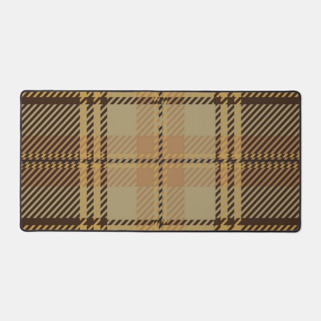 Chequered pattern desk mat (Front)