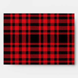 Chequered pattern envelope