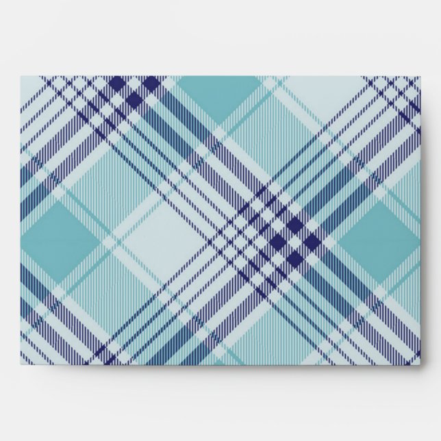 Chequered pattern envelope (Front)