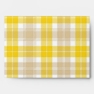 Chequered pattern envelope