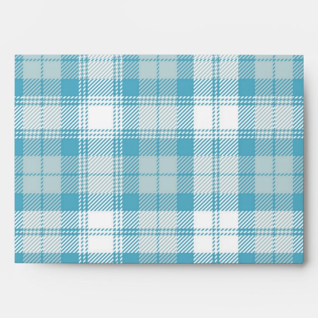 Chequered pattern envelope (Front)