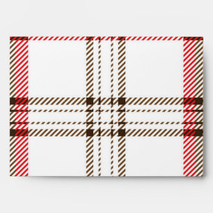 Chequered pattern envelope