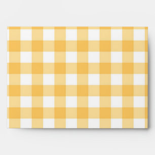 Chequered pattern envelope