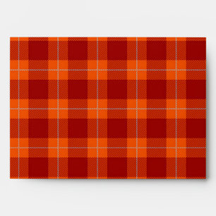 Chequered pattern envelope