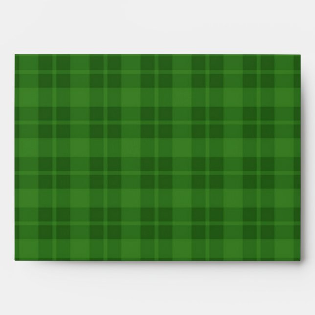 Chequered pattern envelope (Front)