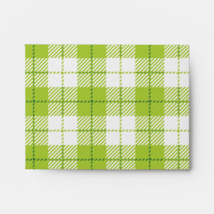 Chequered pattern envelope