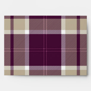 Chequered pattern envelope