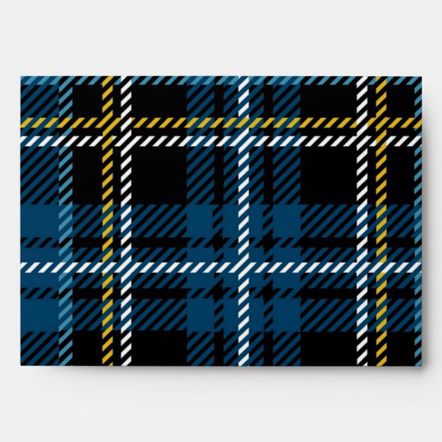 Chequered pattern envelope (Front)