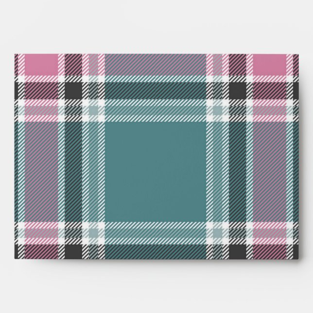Chequered pattern envelope (Front)