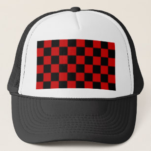 Chequered Pattern Hat