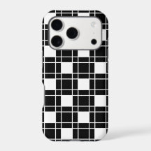 Chequered Pattern in Black and White