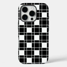 Chequered Pattern in Black and White