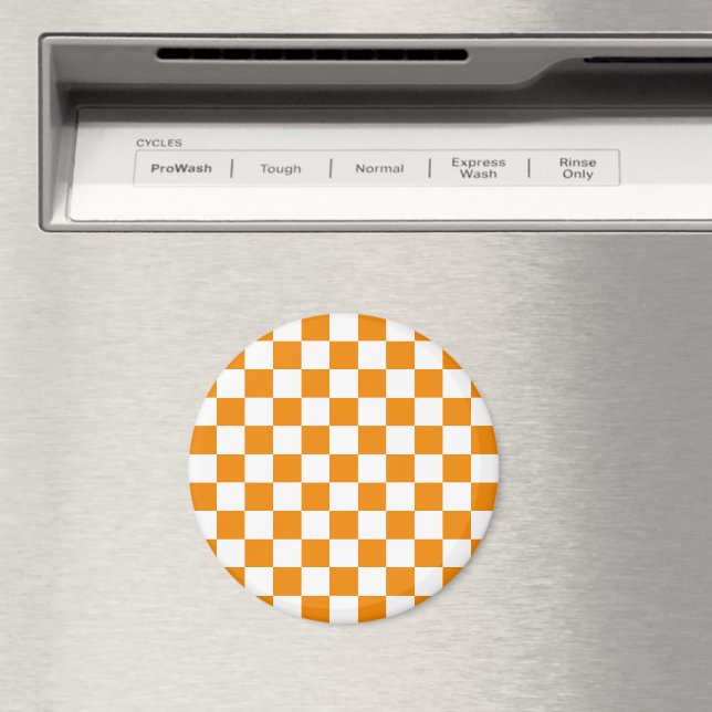 Chequered Pattern Magnet (In Situ (Dishwasher))