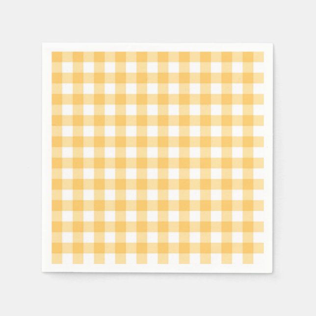 Chequered pattern napkin (Front)