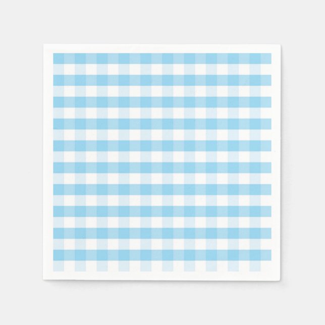 Chequered pattern napkin (Front)