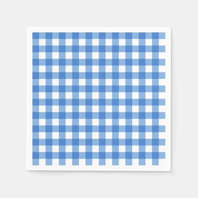 Chequered pattern napkin (Front)