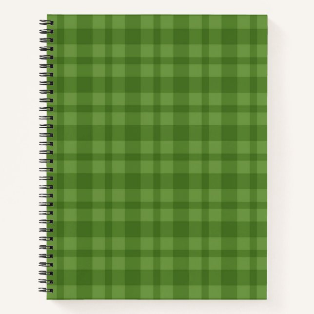 Chequered pattern notebook (Front)