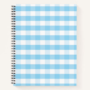 Chequered pattern notebook
