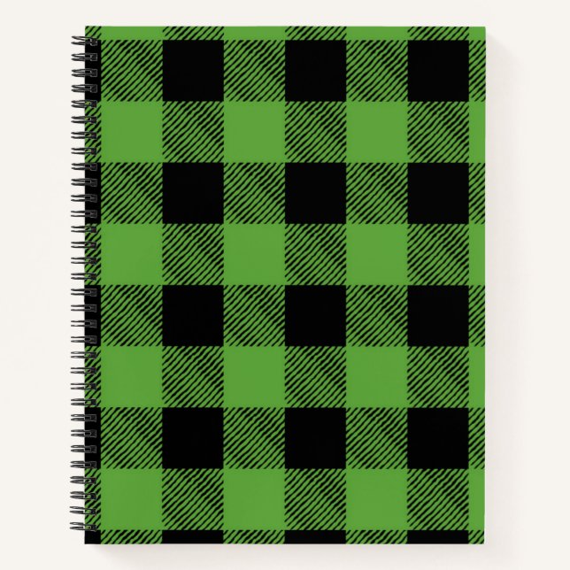 Chequered pattern notebook (Front)