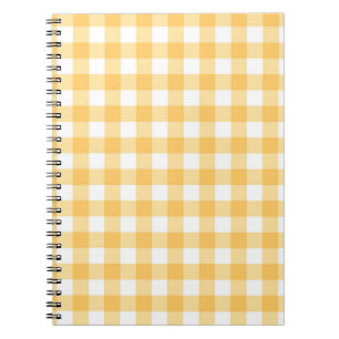 Chequered pattern notebook
