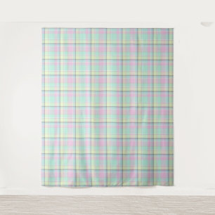 Chequered pattern of caramel colours. tapestry