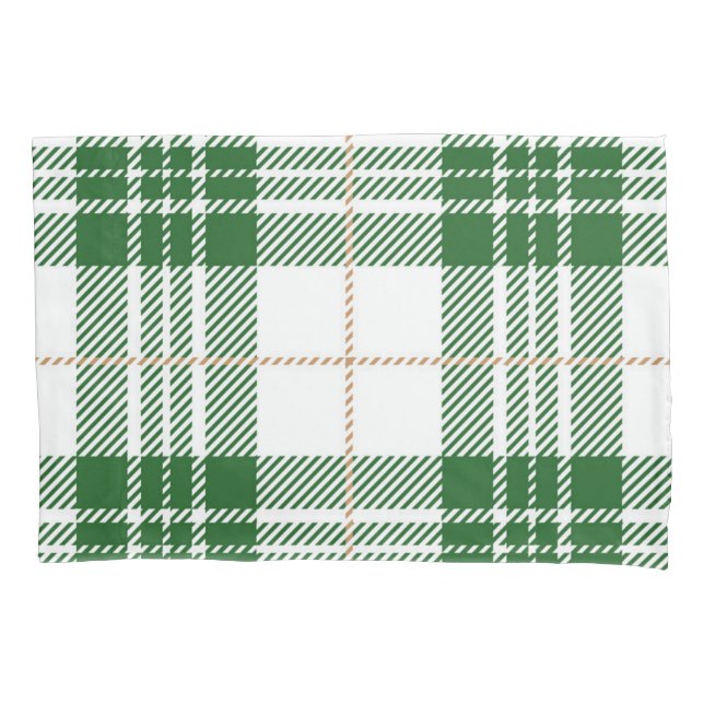 Chequered pattern pillowcase (Front)
