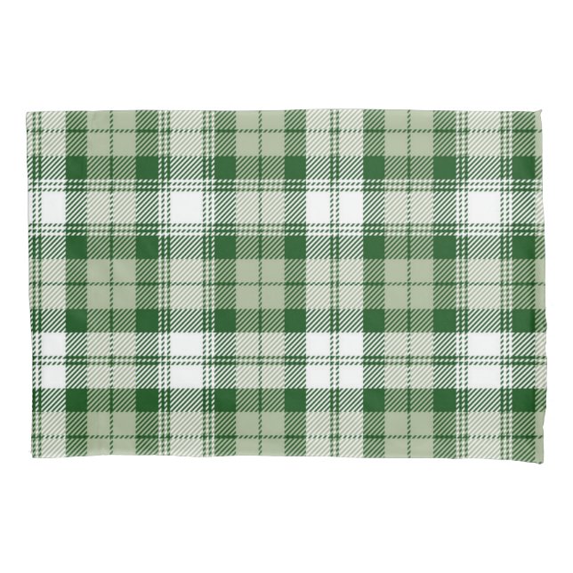 Chequered pattern pillowcase (Front)