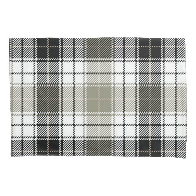 Chequered pattern pillowcase (Front)