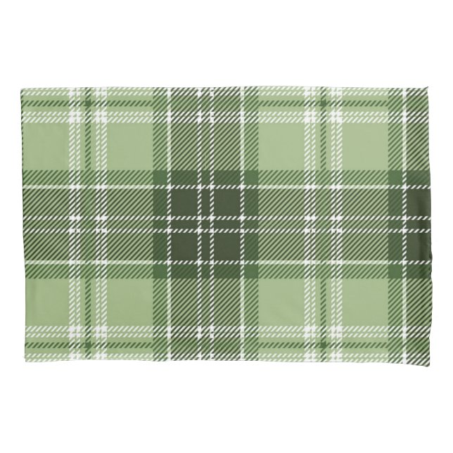 Chequered pattern pillowcase (Front)