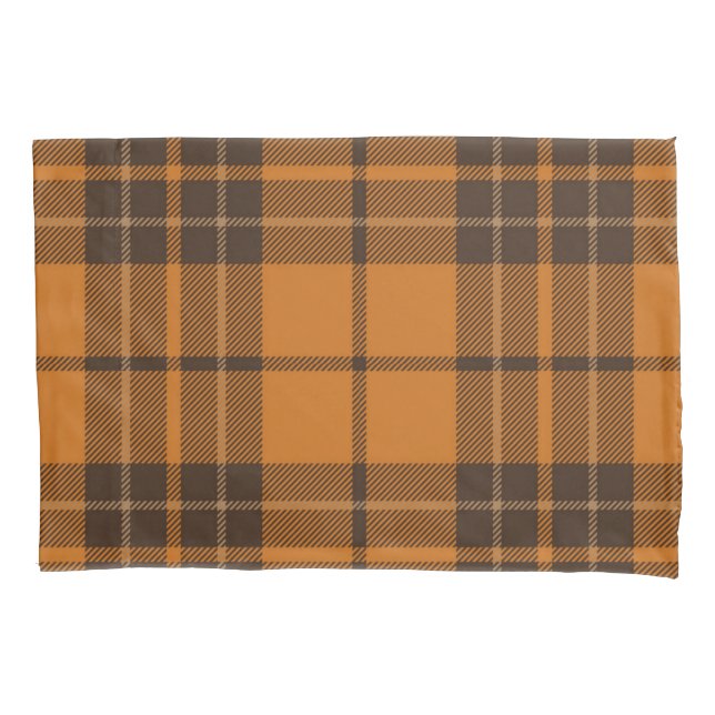 Chequered pattern pillowcase (Front)