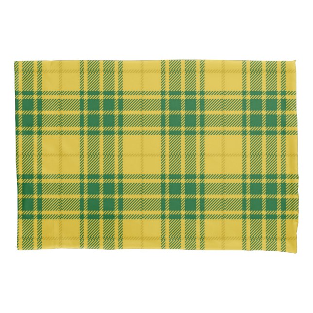 Chequered pattern pillowcase (Front)