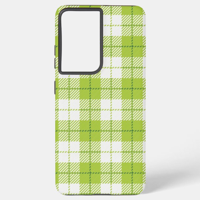 Chequered pattern samsung galaxy s21 ultra case (Back)