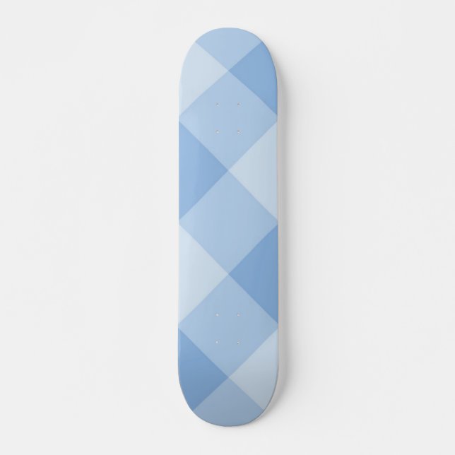 Chequered pattern skateboard (Front)