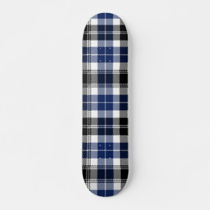 Chequered pattern skateboard
