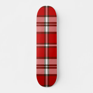 Chequered pattern skateboard